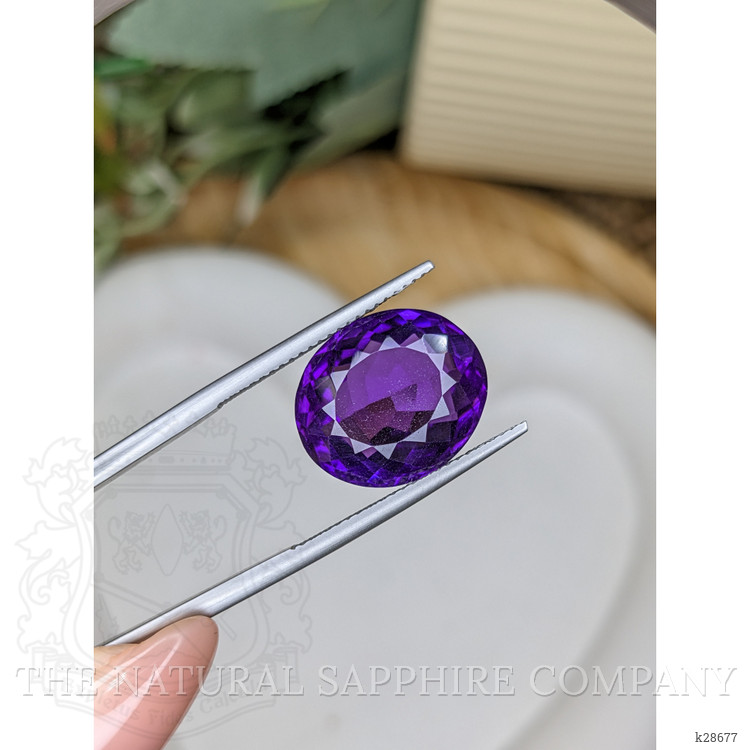 10.84 Ct. Purple Amethyst from Brazil