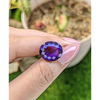 10.84 Ct. Purple Amethyst from Brazil Life Style