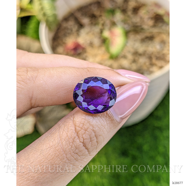 10.84 Ct. Purple Amethyst from Brazil