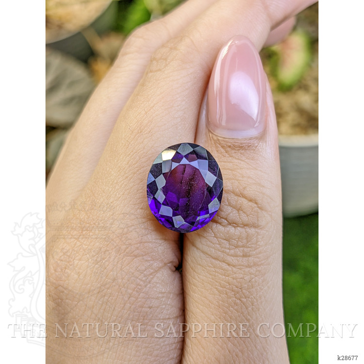 10.84 Ct. Purple Amethyst from Brazil