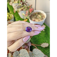 10.84 Ct. Purple Amethyst from Brazil Life Style