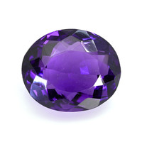 11.67 Ct. Purple Amethyst from Brazil Video