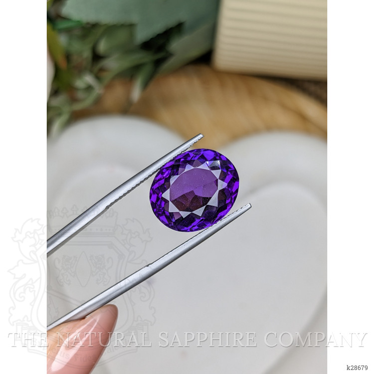 11.67 Ct. Purple Amethyst from Brazil