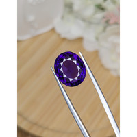 9.41 Ct. Purple Amethyst from Brazil Life Style