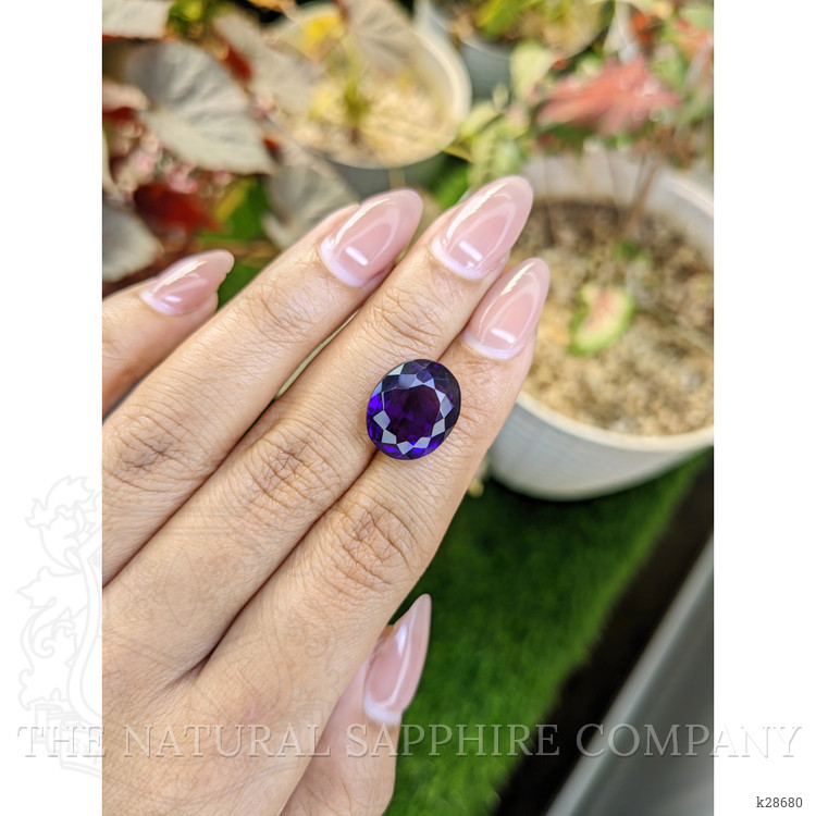 9.41 Ct. Purple Amethyst from Brazil