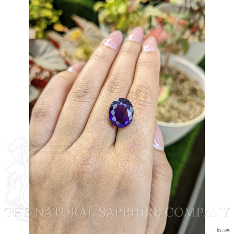 9.41 Ct. Purple Amethyst from Brazil