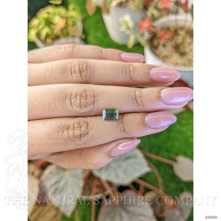 1.85 Ct. Yellowish Green Zircon from Ceylon (Sri Lanka)