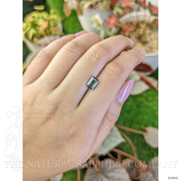 1.85 Ct. Yellowish Green Zircon from Ceylon (Sri Lanka)