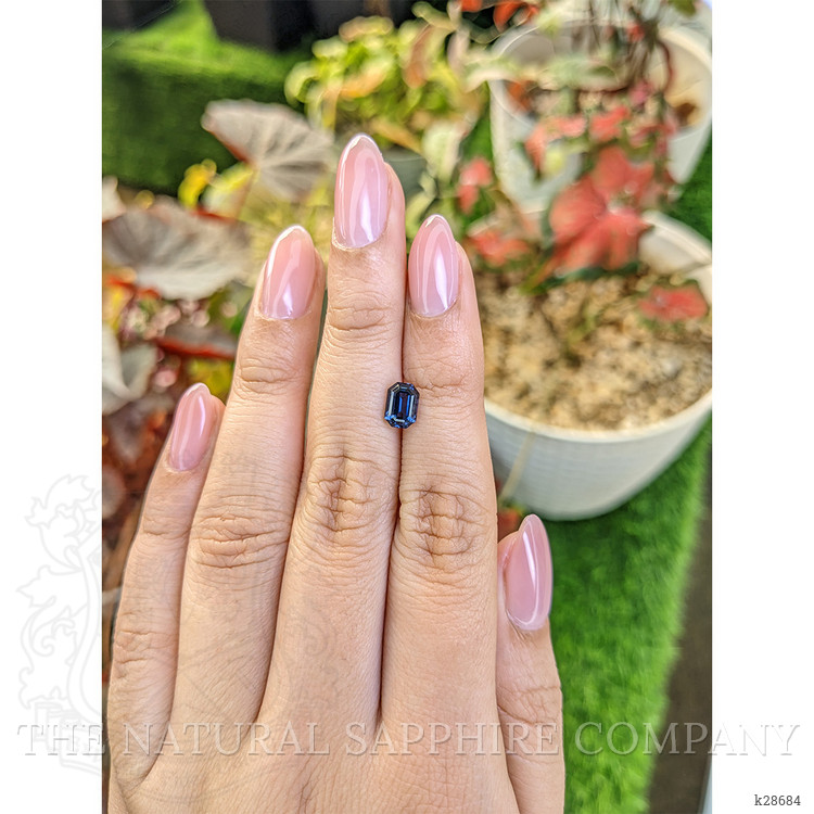 1.26 Ct. Blue Cobalt Spinel from Ceylon (Sri Lanka)