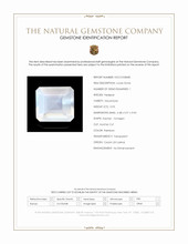 0.93 Ct. Rainbow Moonstone from Ceylon (Sri Lanka) Scan Report