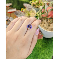 3.42 Ct. Bi Color Ametrine from Madagascar Life Style