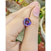 3.42 Ct. Bi Color Ametrine from Madagascar Life Style