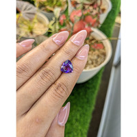 3.42 Ct. Bi Color Ametrine from Madagascar Life Style