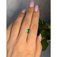 1.60 Ct. Tsavorite Garnet from Tanzania Life Style
