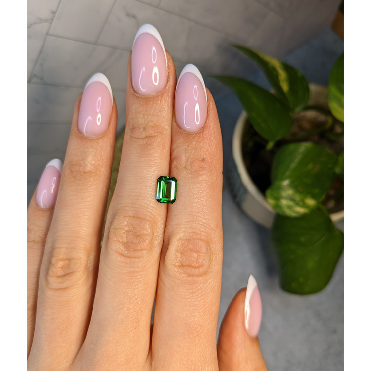 1.60 Ct. Tsavorite Garnet from Tanzania