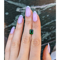 2.08 Ct. Tsavorite Garnet from Tanzania Life Style