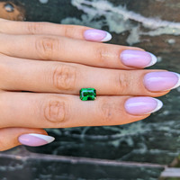 2.11 Ct. Tsavorite Garnet from Tanzania Life Style