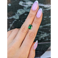 2.11 Ct. Tsavorite Garnet from Tanzania Life Style