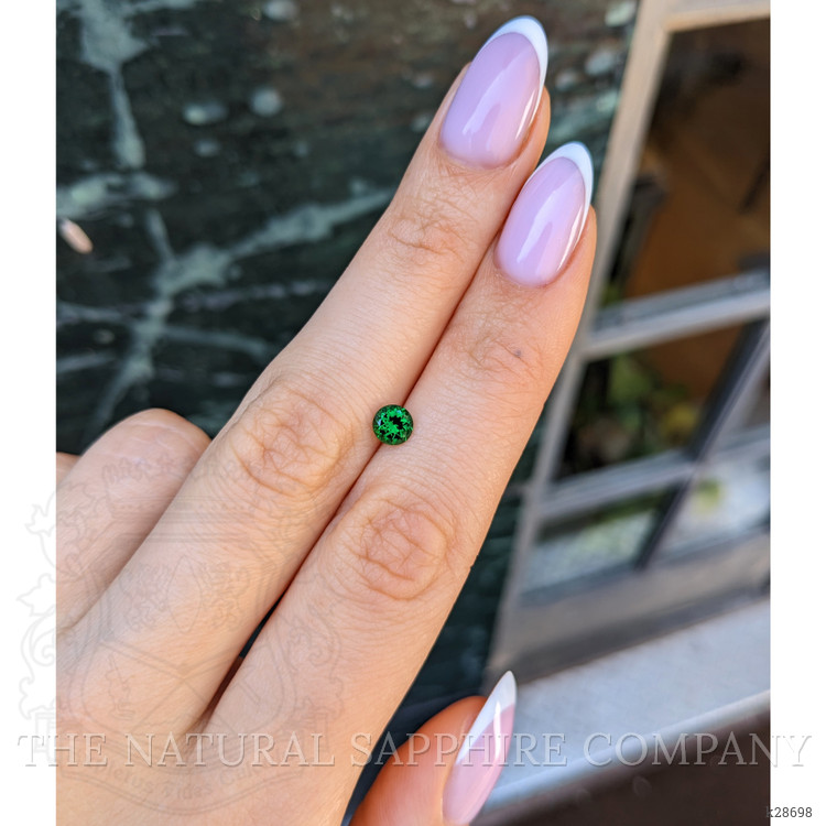 0.63 Ct. Tsavorite Garnet from Tanzania