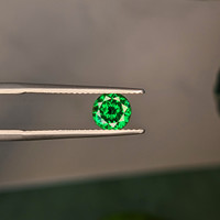 0.95 Ct. Tsavorite Garnet from Tanzania Life Style