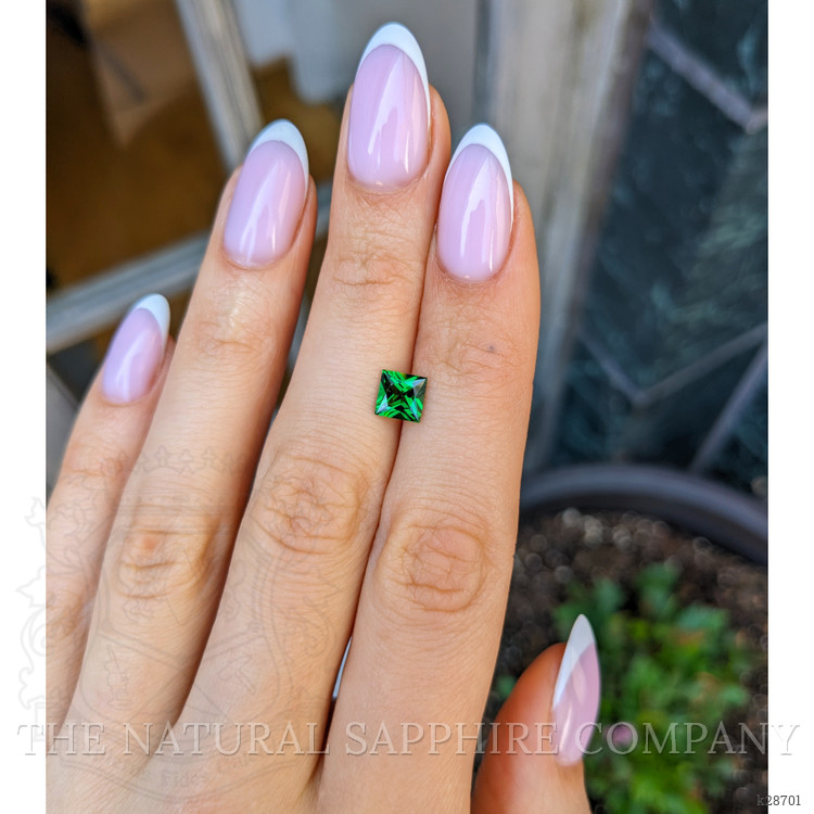 1.22 Ct. Tsavorite Garnet from Tanzania