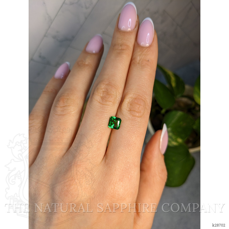 1.57 Ct. Tsavorite Garnet from Tanzania