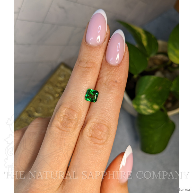 1.57 Ct. Tsavorite Garnet from Tanzania