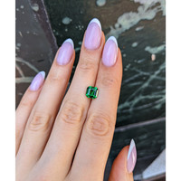 2.04 Ct. Tsavorite Garnet from Tanzania Life Style