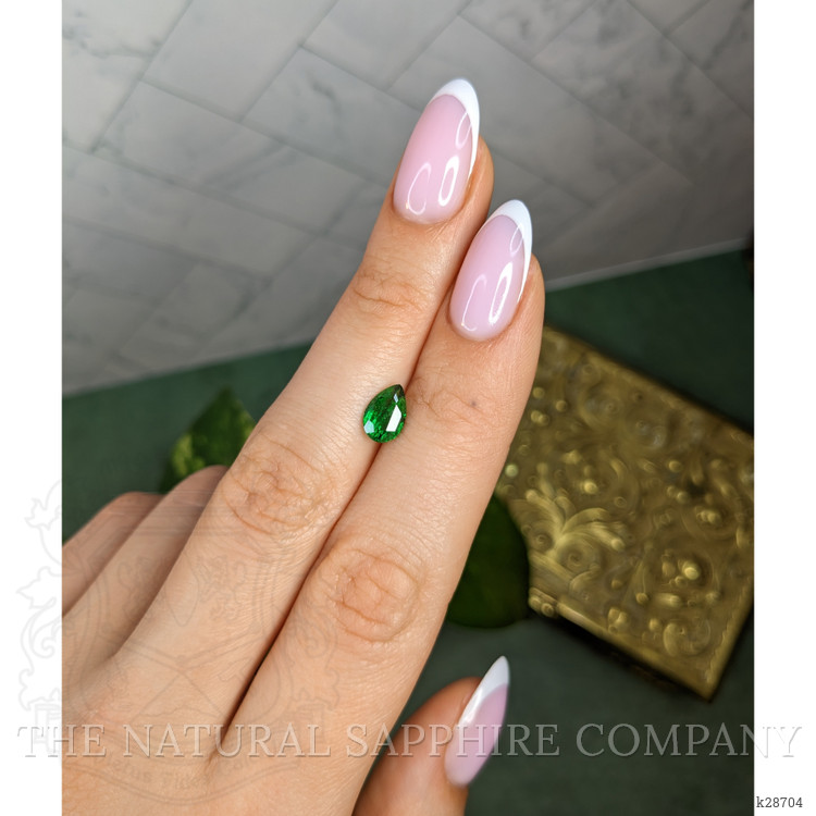 1.34 Ct. Tsavorite Garnet from Tanzania
