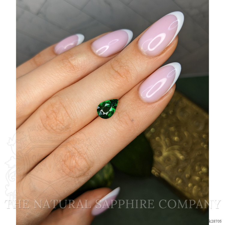 2.04 Ct. Tsavorite Garnet from Tanzania