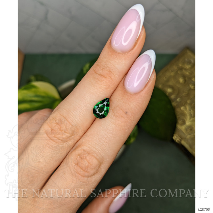 2.04 Ct. Tsavorite Garnet from Tanzania