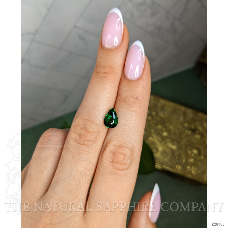 2.04 Ct. Tsavorite Garnet from Tanzania