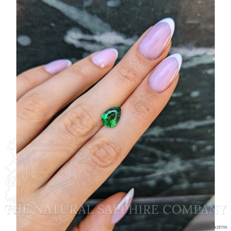 2.77 Ct. Tsavorite Garnet from Tanzania