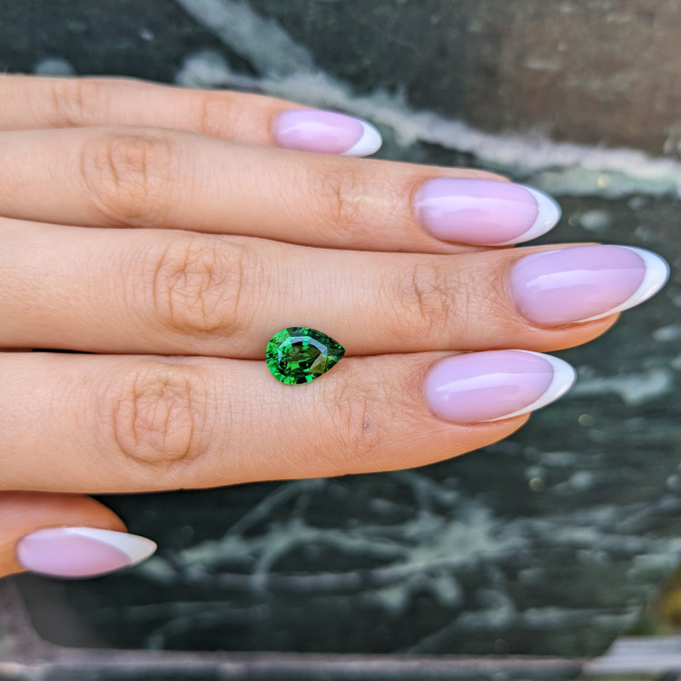 2.77 Ct. Tsavorite Garnet from Tanzania