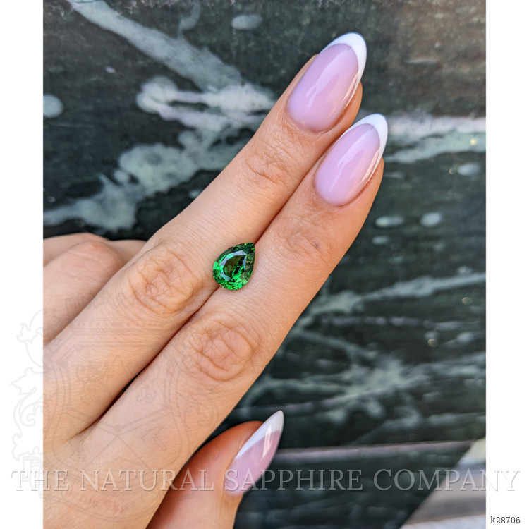 2.77 Ct. Tsavorite Garnet from Tanzania