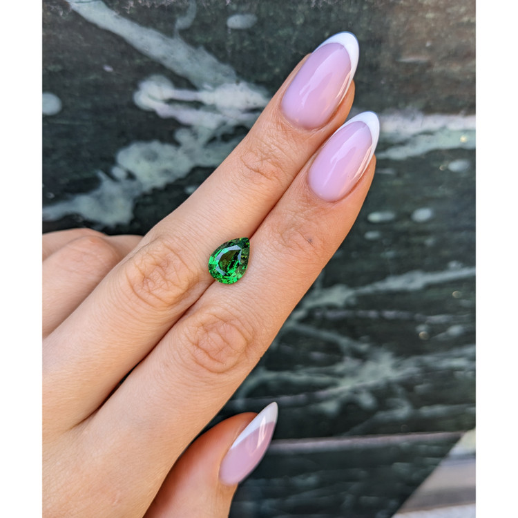 2.77 Ct. Tsavorite Garnet from Tanzania