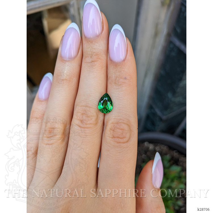 2.77 Ct. Tsavorite Garnet from Tanzania
