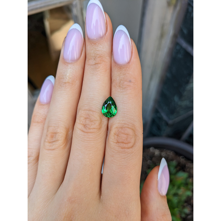 2.77 Ct. Tsavorite Garnet from Tanzania