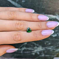 1.55 Ct. Tsavorite Garnet from Tanzania Life Style