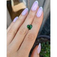 2.83 Ct. Tsavorite Garnet from Tanzania Life Style