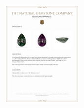 0.36 Ct. Alexandrite from Brazil Appraisal