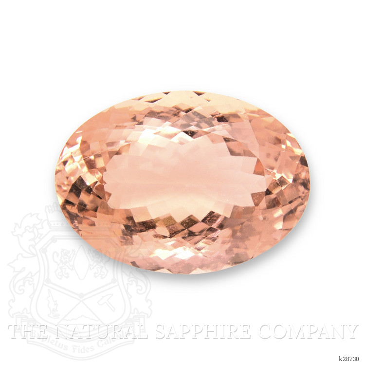 22.04 Ct. Peach Morganite from Brazil