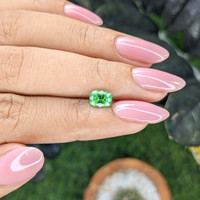 1.06 Ct. Tsavorite Garnet from Kenya Life Style
