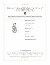 2.40 Ct. White Cabochon Rutilated Quartz from Ceylon (Sri Lanka) Scan Report