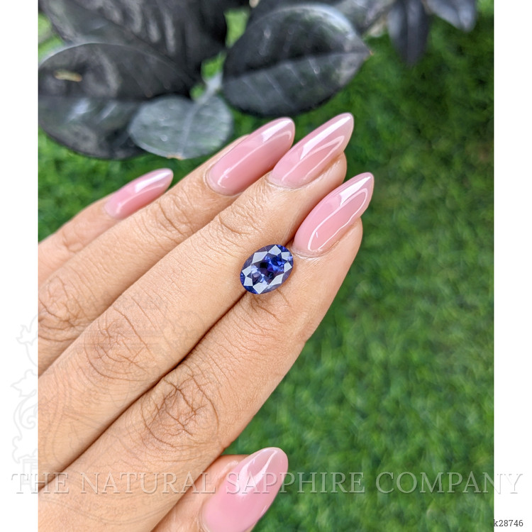 1.83 Ct. Bluish Purple Iolite from Ceylon (Sri Lanka)