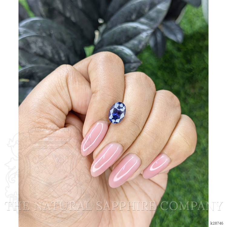 1.83 Ct. Bluish Purple Iolite from Ceylon (Sri Lanka)