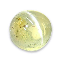 2.28 Ct. Greenish Yellow Cabochon Chrysoberyl from Ceylon (Sri Lanka) Video