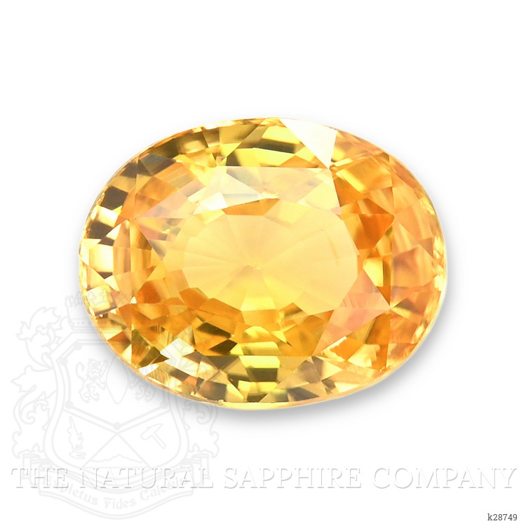 2.65 Ct. Yellow Zircon from Ceylon (Sri Lanka)