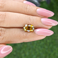 2.74 Ct. Yellowish Brown Tourmaline from Ceylon (Sri Lanka) Life Style