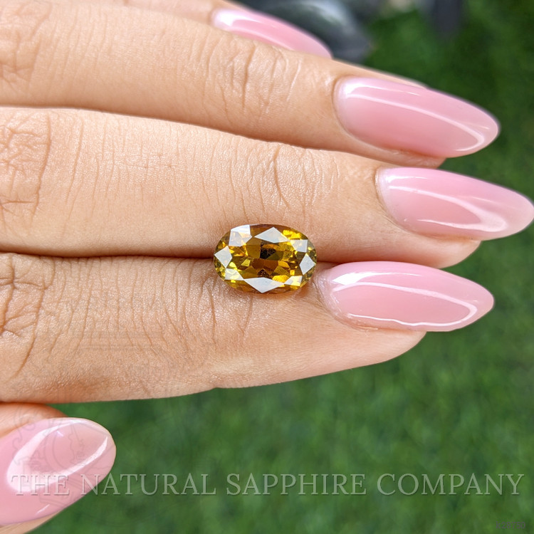 2.74 Ct. Yellowish Brown Tourmaline from Ceylon (Sri Lanka)